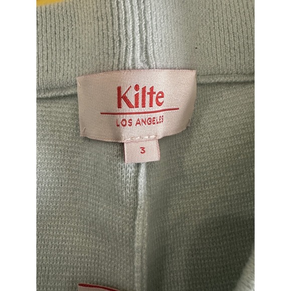 Kilte Collection Cashmere Set of Wide-Leg Pants & Short Sleeve Top Size 3 L/XL - Picture 16 of 16